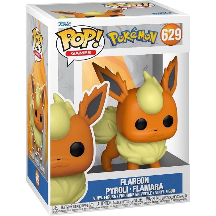 Figurine - FUNKO POP - Games Pok�mon - Pyroli - 629