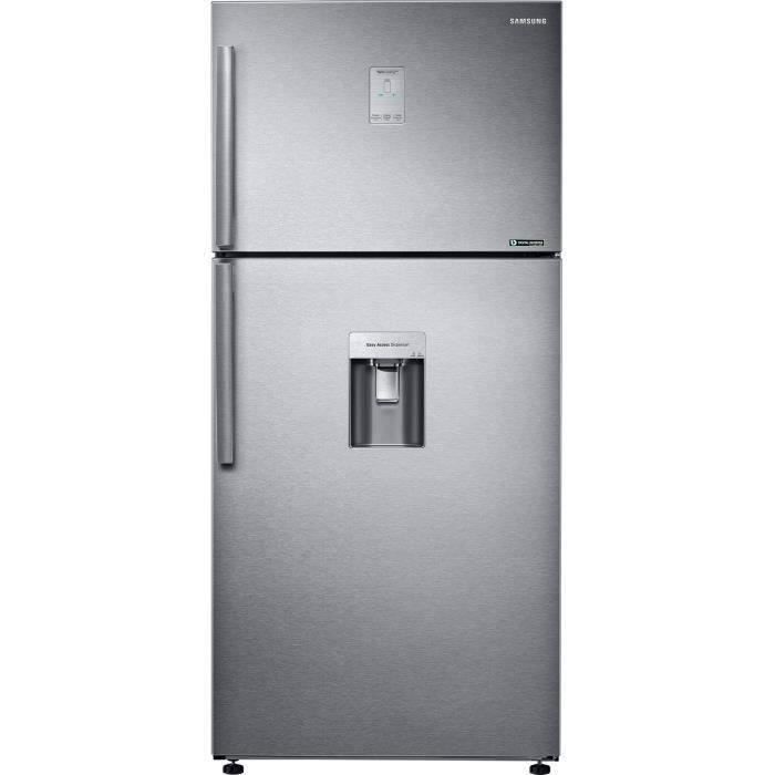 Samsung RT50K6510SL - Réfrigérateur double portes - 499L (374+125) - Froid ventilé intégral - 79x178.5cm - Silver
