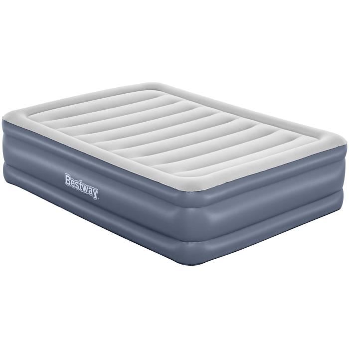 Materasso ad aria - BESTWAY - 6713I - Tritech™ - 2 posti, 203 x 152 x 51 cm, pompa elettrica integrata, struttura del letto