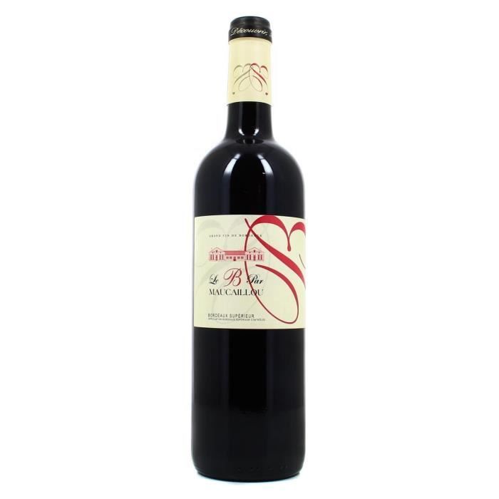 B par Maucaillou 2021 Bordeaux sup�rieur vin rouge de Bordeaux
