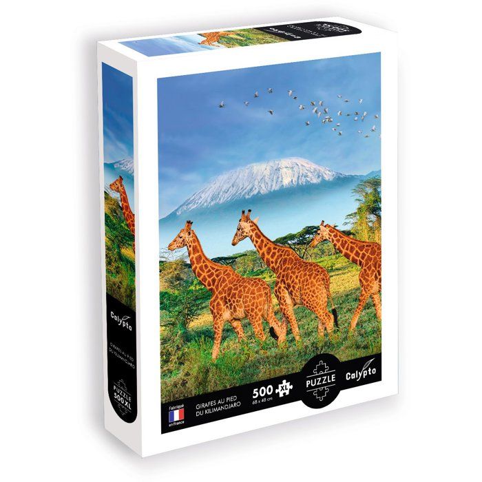 Puzzle XL Girafes - 500 pièces - SENTOSPHERE