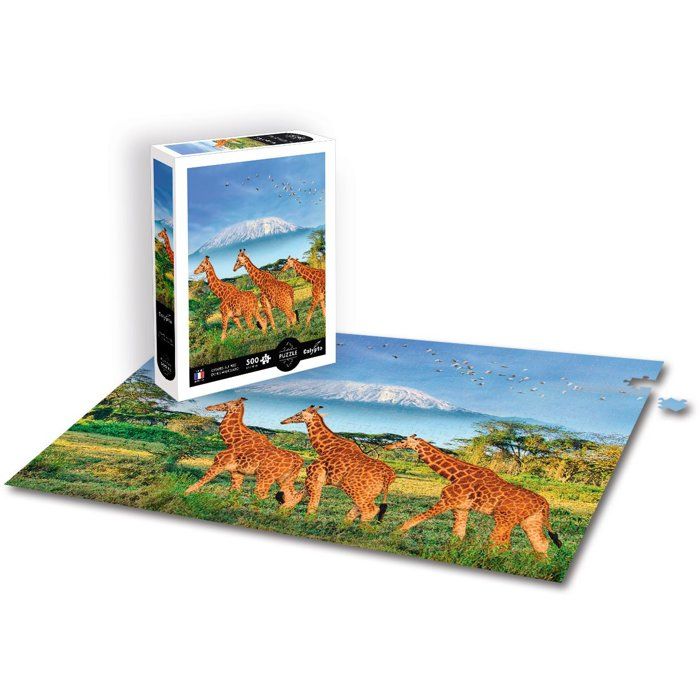 Image secondaire de Puzzle XL Girafes - 500 pièces - SENTOSPHERE
