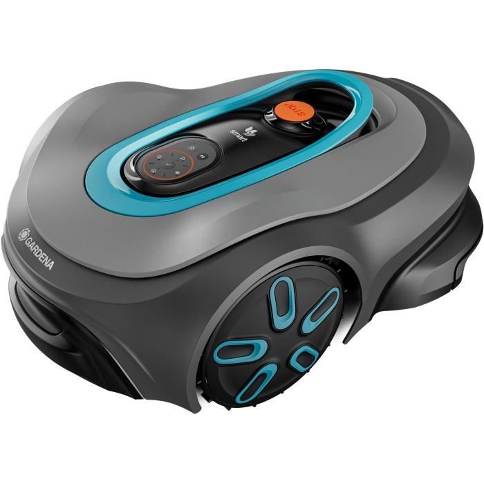 Robot cortacésped - GARDENA - Smart SILENO max 1200 - Superficie 1200 m² - DuoConnect - Bluetooth - Corte de bordes