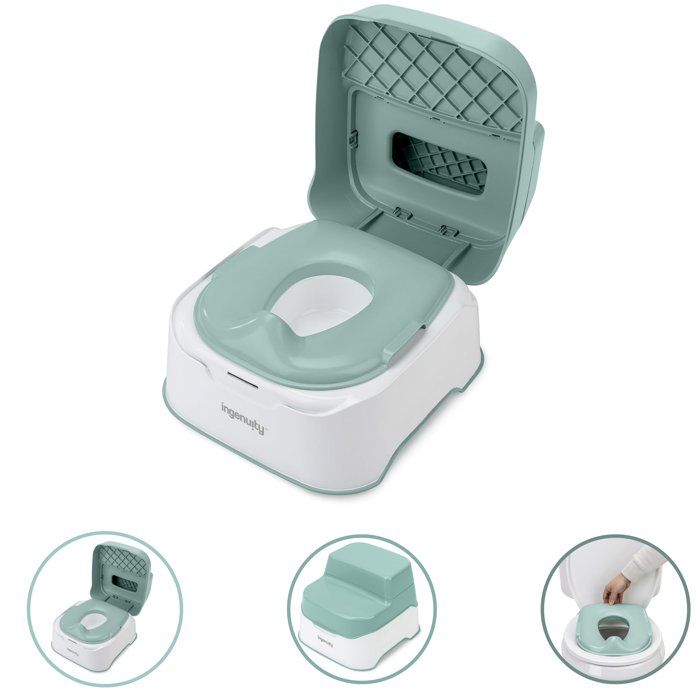INGENUITY Orinal, reductor de inodoro y escal�n 3 en 1