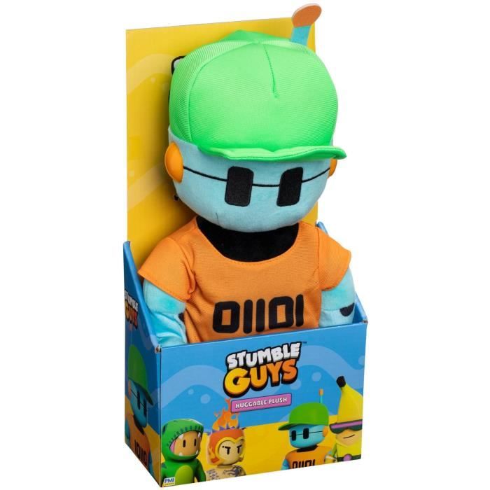 Image secondaire de Grande peluche - BANDAI - Stumble Guys - Robot Guy - 30 cm