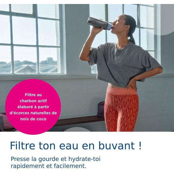 Image secondaire de Gourde Filtrante Active 0.6L avec 2 Microdiscs - BRITA