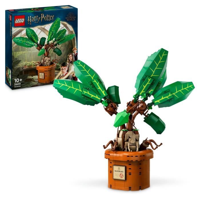 LEGO Harry Potter 76433 Mandr�gora - Planta y maceta - Idea de regalo m�gico para ni�os