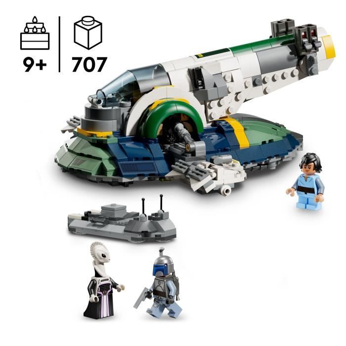 Image secondaire de LEGO Star Wars 75433 L'Attaque des Clones Le Vaisseau de Jango Fett - Jouet des 9 ans