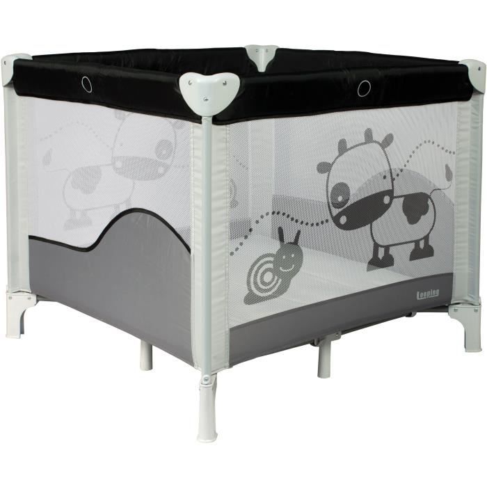 BAMBISOL - Box per bambini pieghevole 90 x 90 cm - Area giochi, borsa per il trasporto