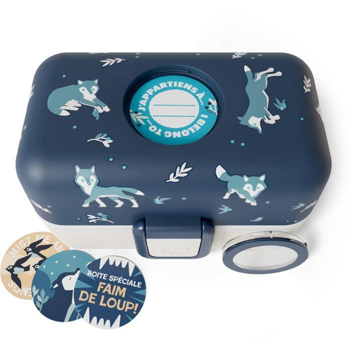Image secondaire de Lunch Box Enfant MONBENTO MB Tresor Wolf - 3 Compartiments Sans BPA