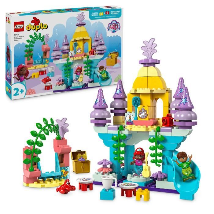 LEGO DUPLO § Disney 10435 Il magico palazzo sottomarino di Ariel - La bambola della Sirenetta