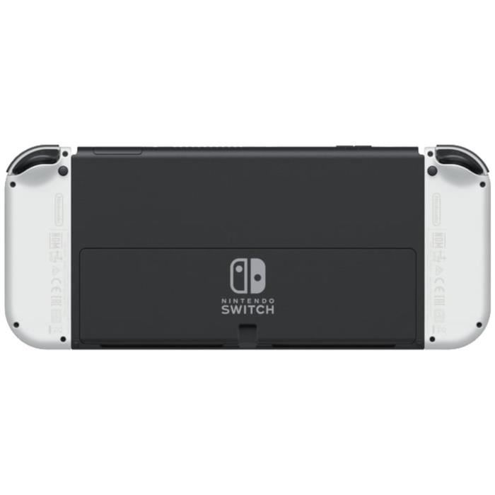 nintendo Console Nintendo Switch (modele OLED) : Nouvelle version, Couleurs Intenses, Ecran 7 pouces - avec un Joy-Con Blanc