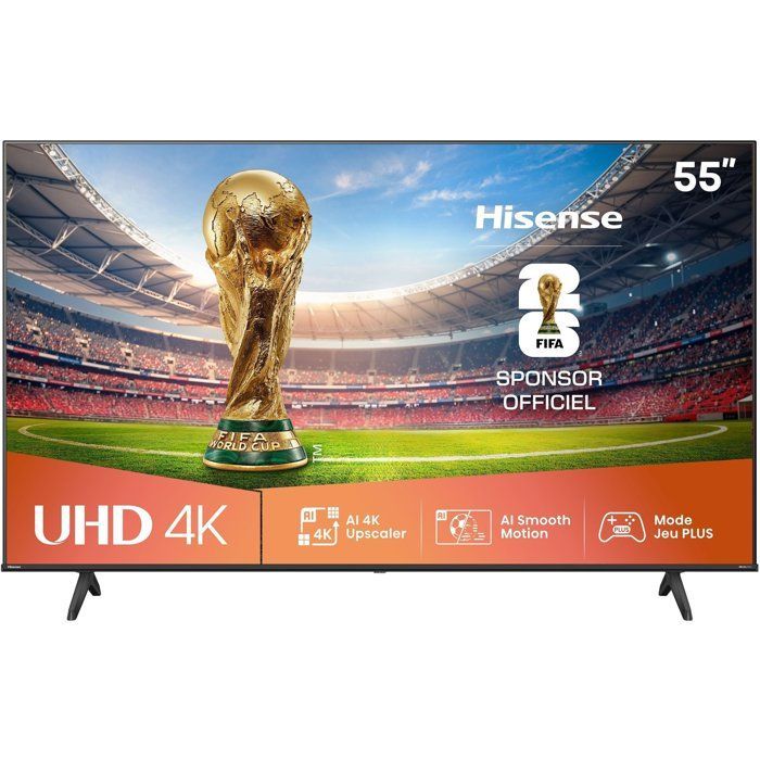 Téléviseur LED Hisense 55A6Q - 55 pouces 4K UHD HDR10+ Connecté