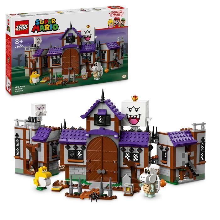 LEGO Super Mario 71436 La villa stregata di Re Boo - Set da collezione Nintendo