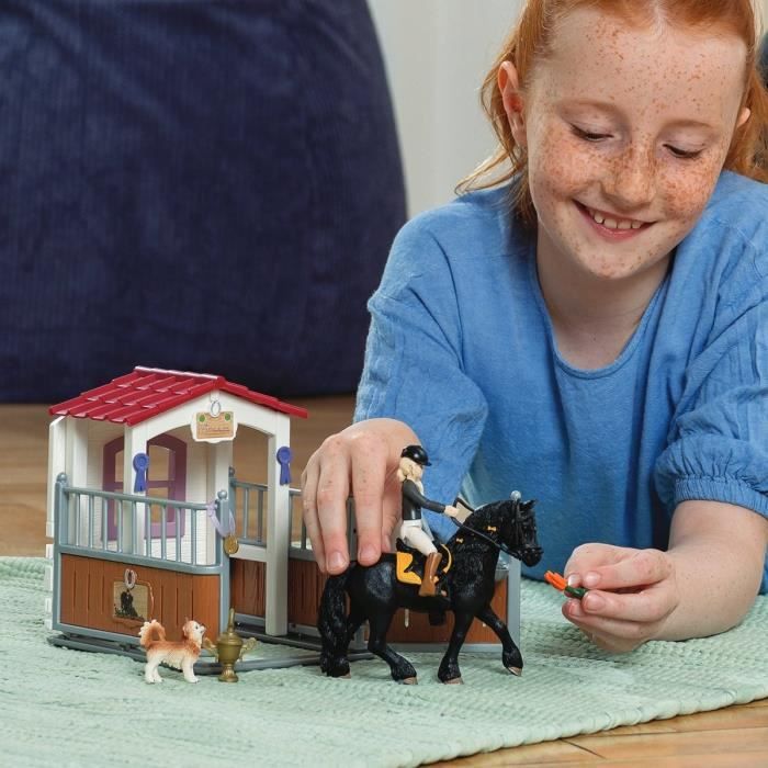 SCHLEICH - Box pour chevaux Tori & Princess - 42437 - Gamme Horse Club