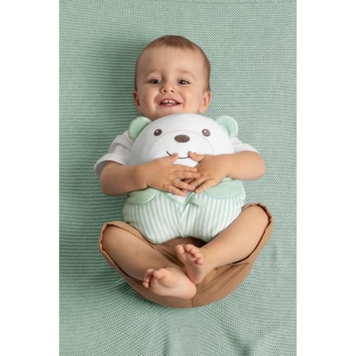 Image secondaire de Peluche tendre Ourson - CHICCO - Vert - Des la naissance