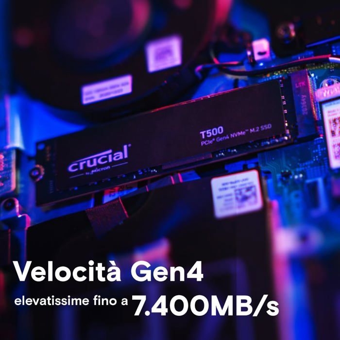 Image secondaire de CRUCIAL T500 4T PCIe Gen4