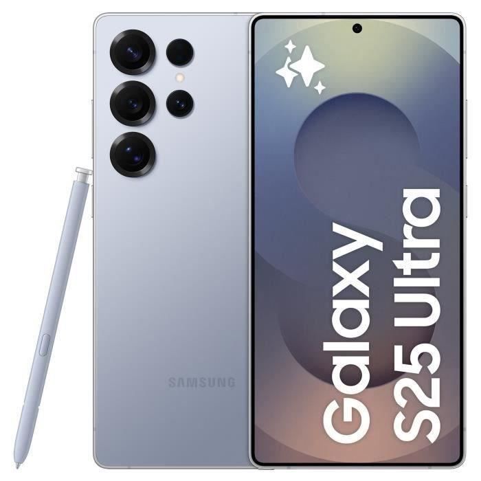 Smartphone SAMSUNG Galaxy S25 Ultra AI 256GB Blu Titanio