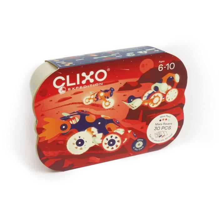 Image secondaire de Jeu de construction magnétique - GIPSY TOYS - MARS ROVERS - 30 pieces - Brille dans la nuit - Des 6 ans