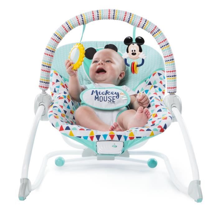 Disney Baby Transat pour bébé Mickey Mouse Happy Triangles