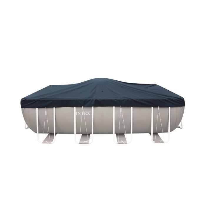 Bâche hiver - INTEX - Piscine Rectangulaire - 4,50m x 2,50m - Protection contre les débris