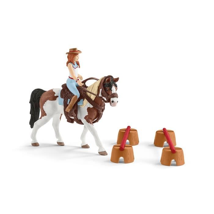Schleich - Kit d'équitation western d'Horse Club Hannah  - 42441