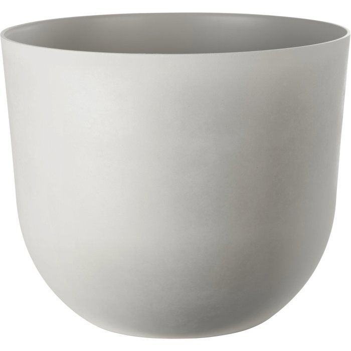 Image secondaire de Pot de Fleurs Rond Pierre Blanche - GARDEN ID - Ø 40 cm