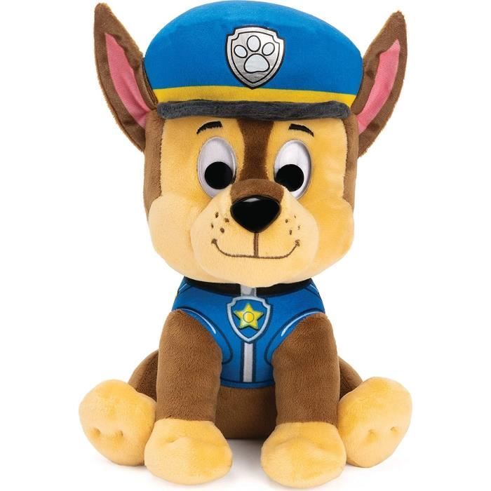 PAT PATROL - PLUSH 25 CM CHASE Paw Patrol Gund - 6058444 - soft and washable plush from 12 months