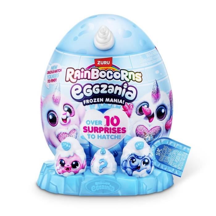 Image secondaire de Oeuf Surprise Peluche Rainbocorns - Eggzania Frozen Mania