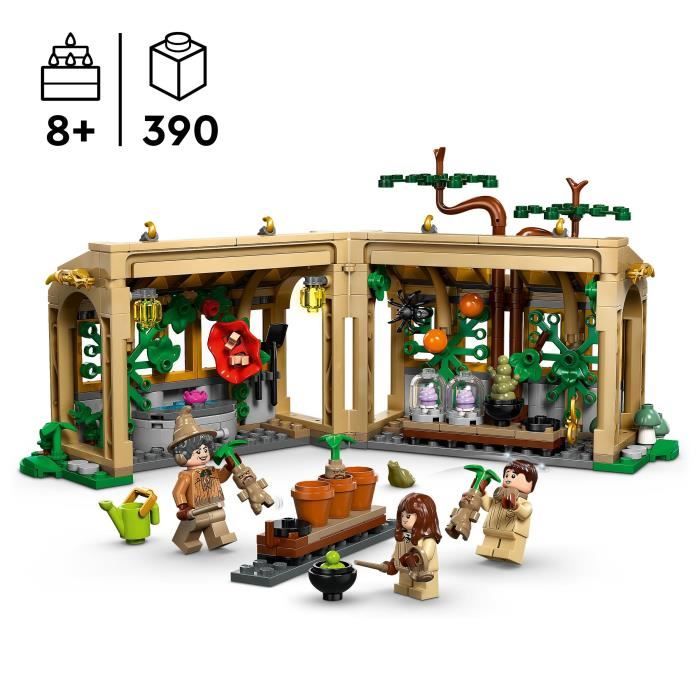 Image secondaire de LEGO Harry Potter 76445 Le Château De Poudlard : Le Cours De Botanique - Jouet Fille 8 Ans