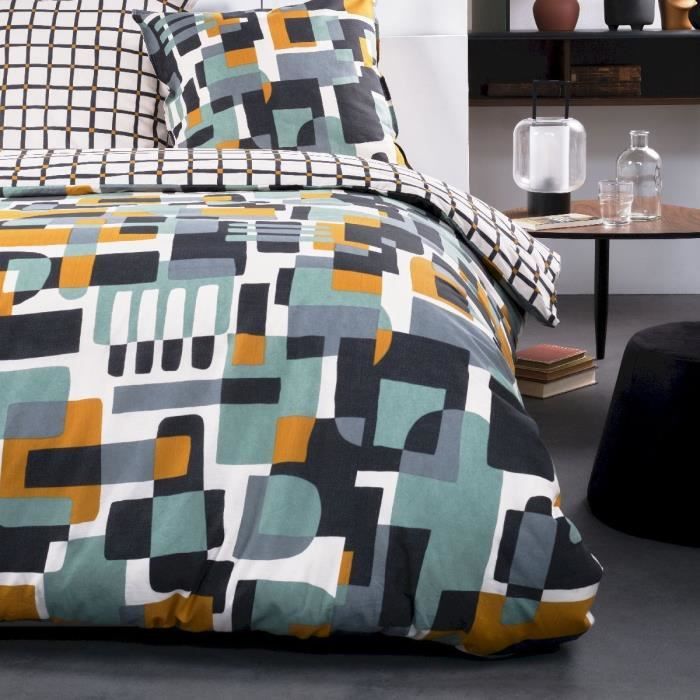 Completo letto - TODAY - Sunshine - 116485 - 2 persone - 220x240 cm - Cotone - Stampato 9.43