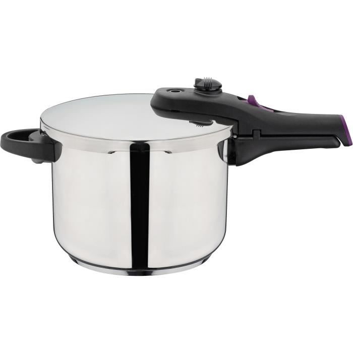 Autocuiseur - GSW - Rapide - 22 cm - 6 L - Induction - Acier inoxydable