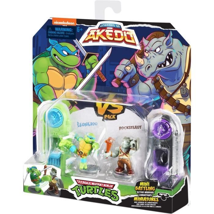 Figure Leonardo vs Kraang - Akedo - Moose Toys