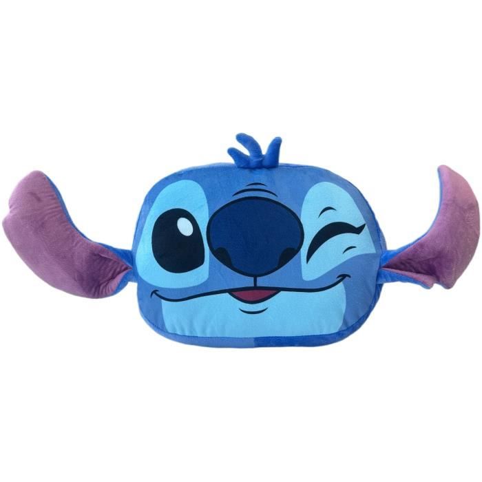 Coussin cocooning 3D - LILO & STITCH - Stitch - Microfibre - 30 cm