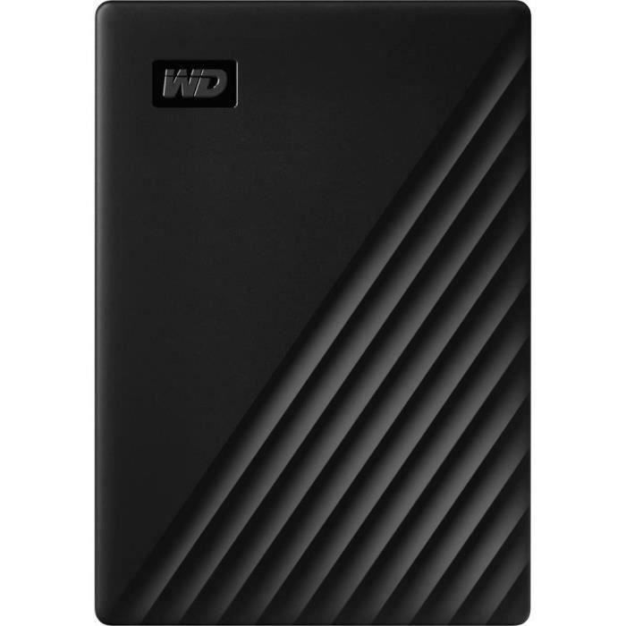 WD - Disco rigido esterno - My Passport ™ - 5 TB - USB 3.2 (WDBPKJ0050BBK-WESN)