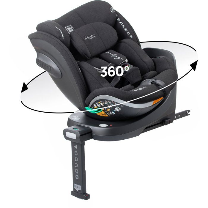 Image secondaire de Siège Auto Pivotant Scudda BABYAUTO - Groupe 0/1/2/3 - Inclinable et Sécurisé