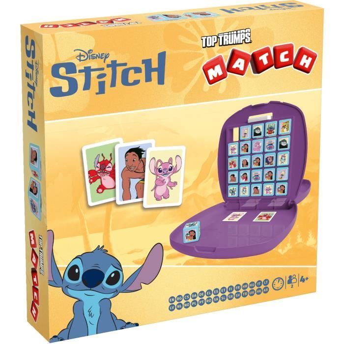 Image secondaire de Match - Jeu de société - WINNING MOVES GAMES - Stitch 2025