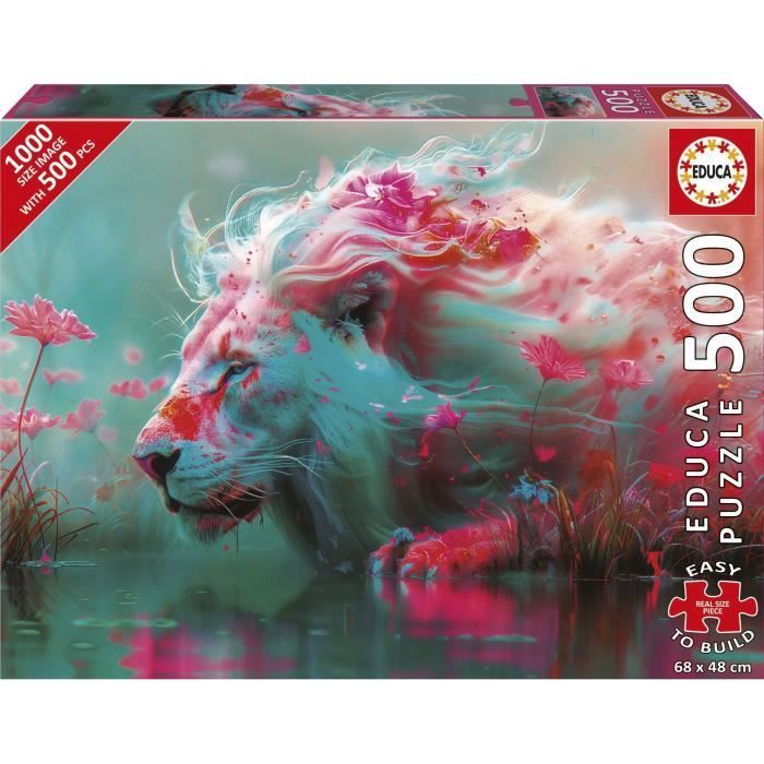 Puzzle - EDUCA - Roi des Fleurs - 500 pieces - Theme paysage - Pour adultes - Mixte