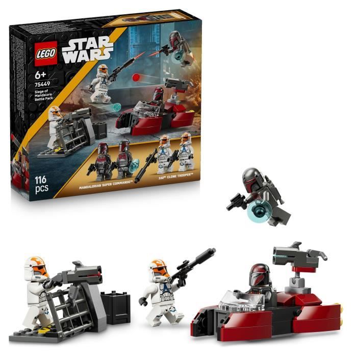 LEGO Star Wars : Pack de Combat Le Siège de Mandalore - Jeu de Construction