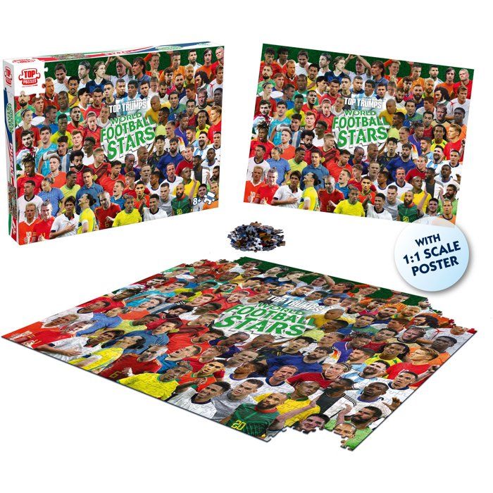 Puzzle 1000 pièces - Stars du Football Mondial 2026