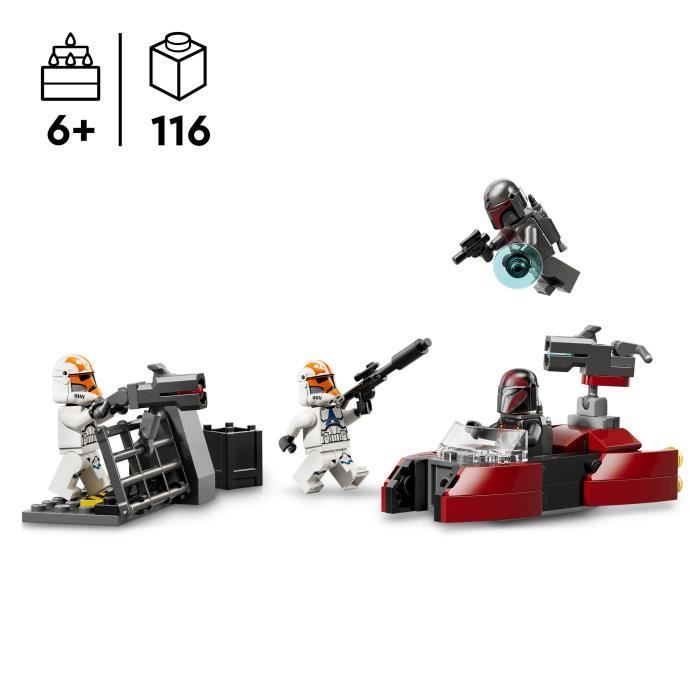 Image secondaire de LEGO Star Wars : Pack de Combat Le Siège de Mandalore - Jeu de Construction