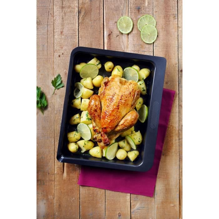 PYREX - MAGIC - Plat a four rectangulaire en métal 26*19m