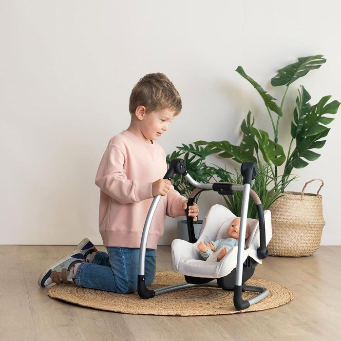 Image secondaire de Chaise Haute 3 en 1 Beige pour Poupon - SMOBY