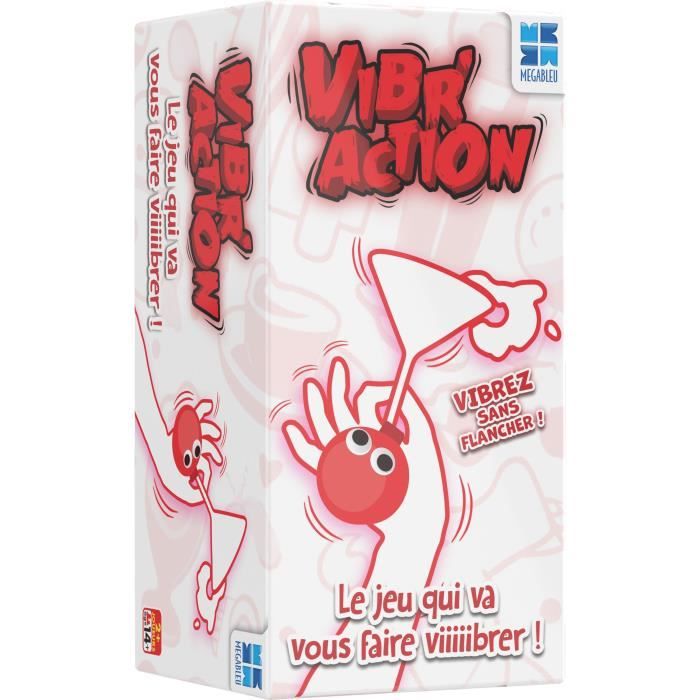Gioco da tavolo - MEGABLEU - Vibr'Action - 200 sfide vibranti da affrontare con il braccialetto