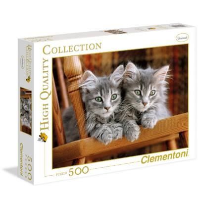 Clementoni - 500 pieces - Kittens