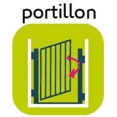 Barrera de seguridad infantil extensible NIDALYS Aalto