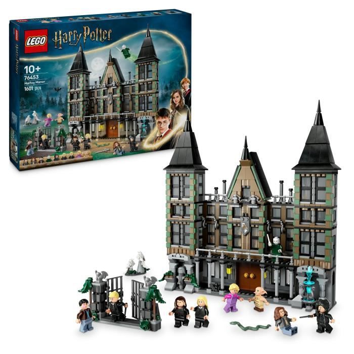 LEGO Harry Potter 76453 Le manoir des Malefoy - Jeu de construction collector