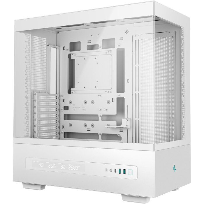 Image secondaire de Boîtier PC DEEPCOOL CH690 Digital Blanc - Mini Tour avec Écran Intégré