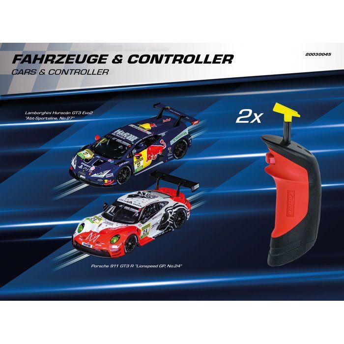 Image secondaire de Circuit Électrique Carrera Digital 132 Full Throttle avec 2 Voitures GT