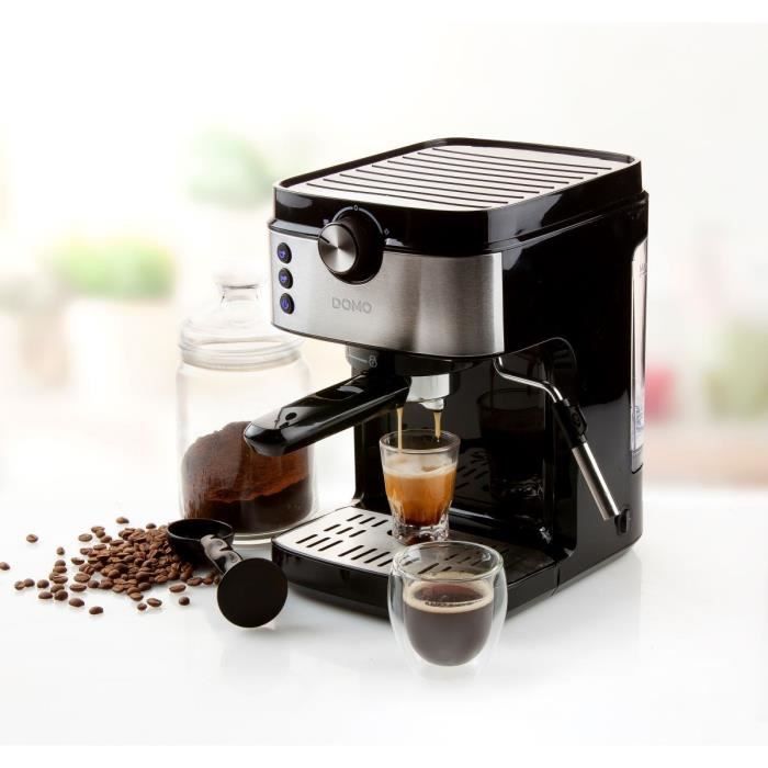 Machine a café expresso DOMO - Noir